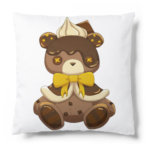 おいしくいただクマ🧸~チョコケーキver~ Cushion