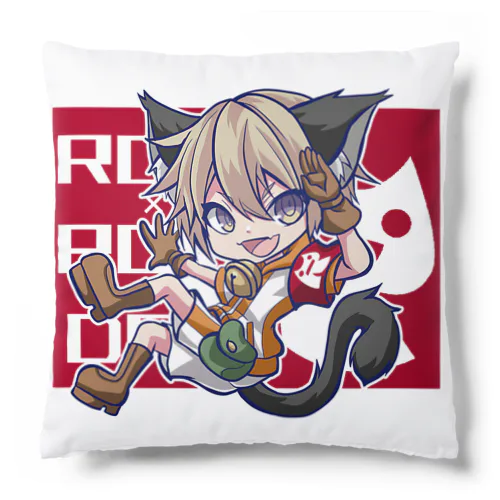 団長グッズ旗あり Cushion