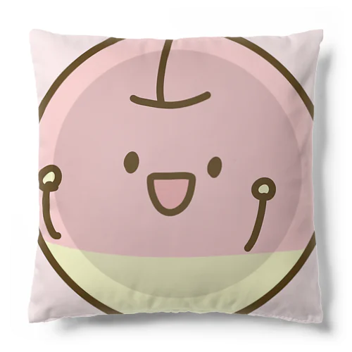 ペタっとりんごさん Cushion