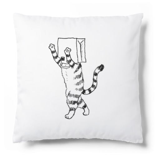 ふくろねこ（ねこかもいぬかも） Cushion