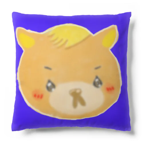 くまのマーク&マクセニ　クッション 反対色ver Cushion