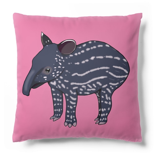マレーバクの子供　文字無し Cushion