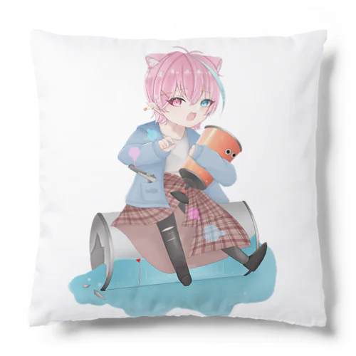 1周年おふくんグッズ Cushion