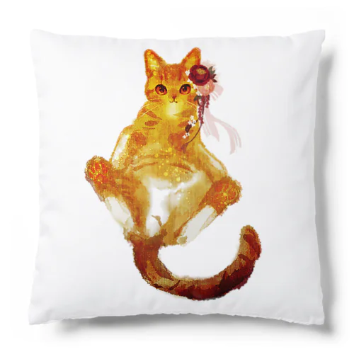 076はちわびねこグッズ Cushion