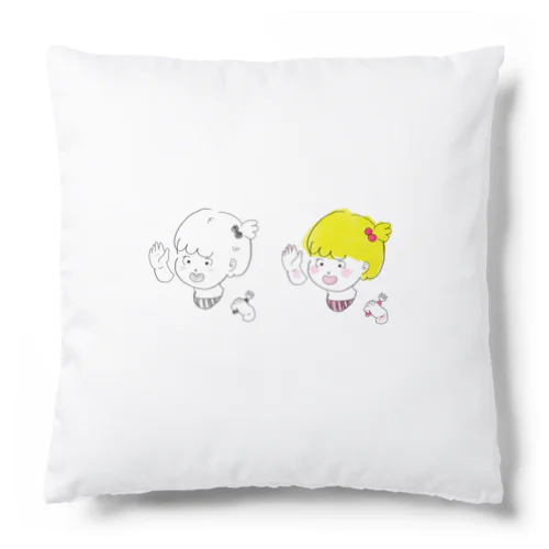 ごはん食べますキッズ Cushion