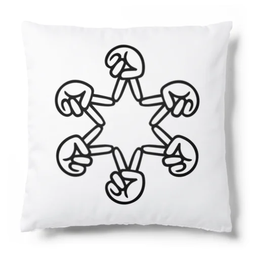 6人でピース!!!!!! Cushion