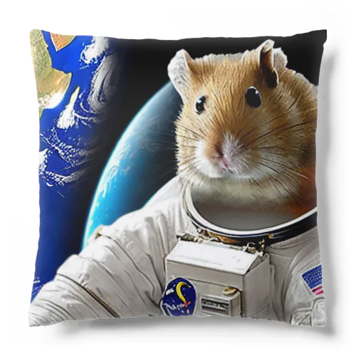 宇宙飛行士ハムスター『ロボ玉』🐹 Cushion