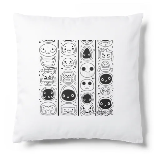 おばけのくに 「しょうけいもじ」 Cushion