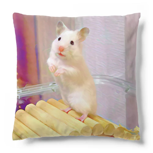 シロクマハムスターゆきちゃん Cushion