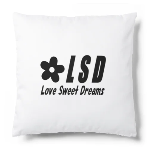 LSDフルロゴ　黒 Cushion