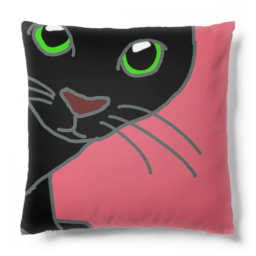 黒猫白猫 Cushion