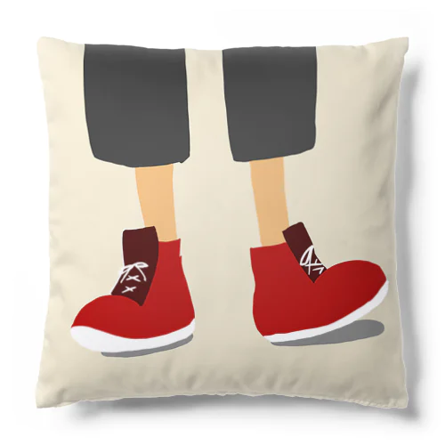 うきうきな赤い靴 Cushion