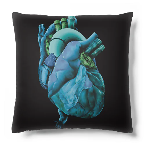 Blue-pulse Cushion