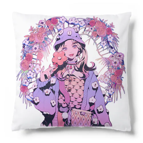 春の女王 Cushion