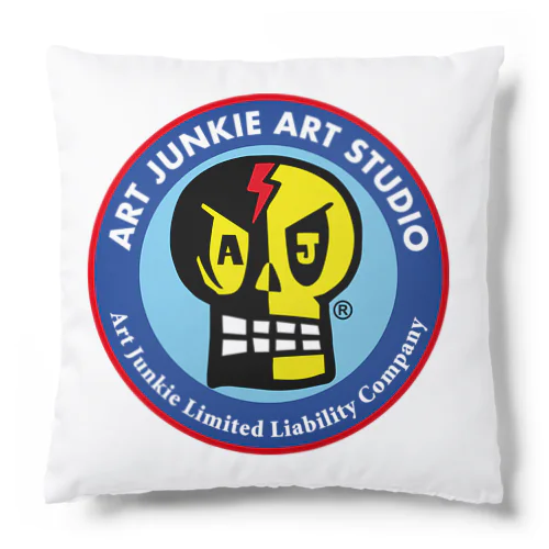 ART JUNKIE ART STUDIO ロゴ クッション