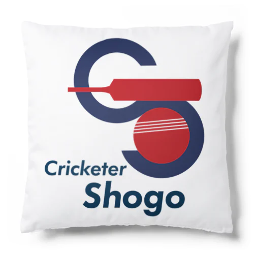 クリケット日本代表木村昇吾選手のロゴグッズ Cushion