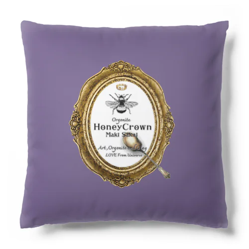 HoneyCrown purple クッション