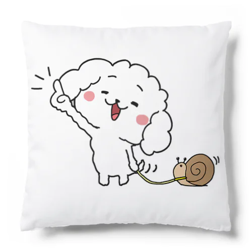 可愛いマルチーズ Cushion