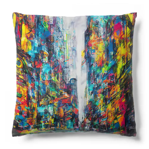 Digital Boulevard Cushion