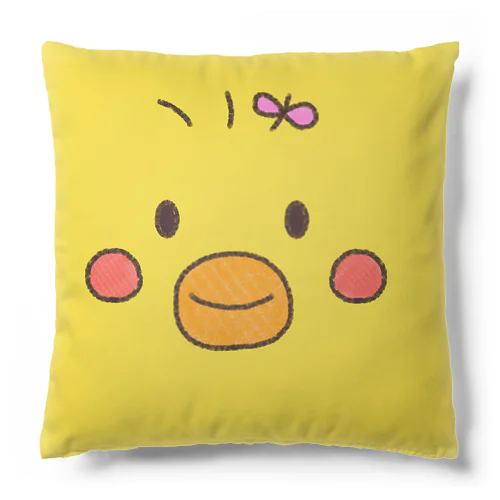 おりぼんひよこと過ごす毎日クッション Cushion