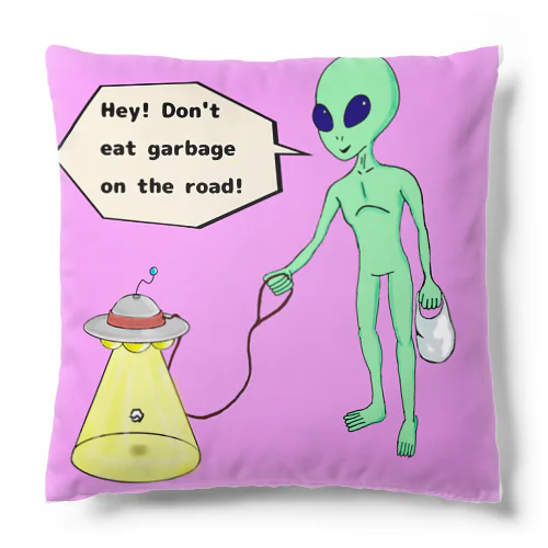 おさんぽUFO Cushion