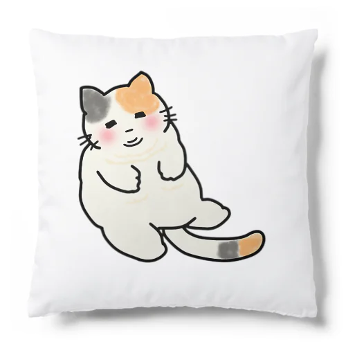 もちもちほっぺのねこ Cushion