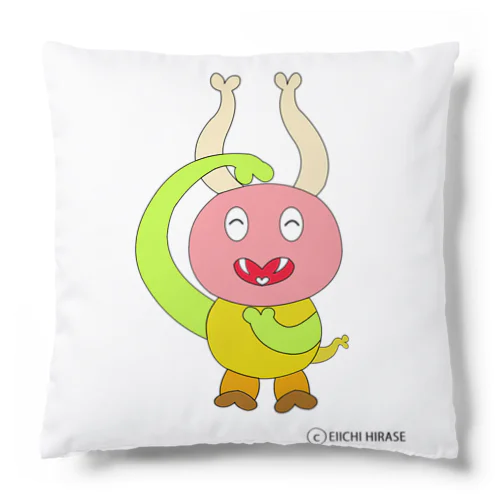 笑顔の珍獣ハーピーくん Cushion