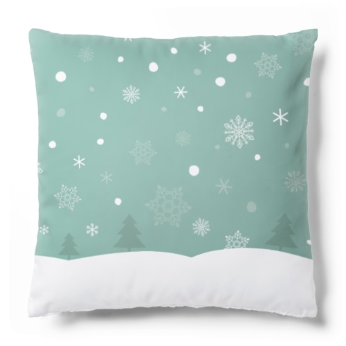 雪の結晶22 Cushion