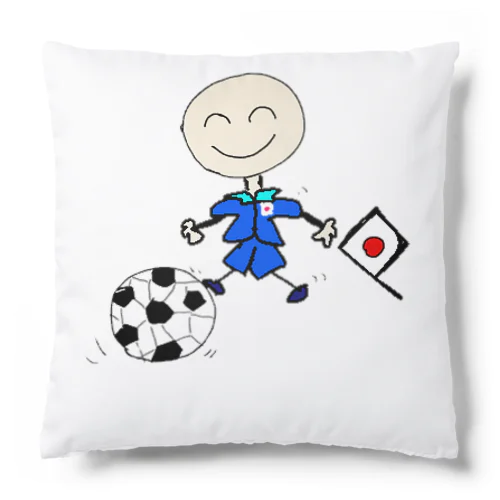 サッカー代表の豆太郎 Cushion