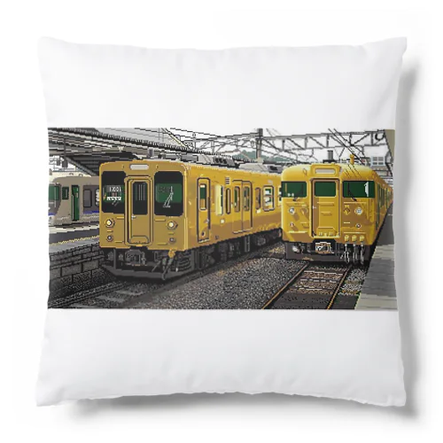 115系電車(からし色) Cushion