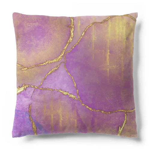 Sarah Designs Signature - Pink n Gold Drops Cushion