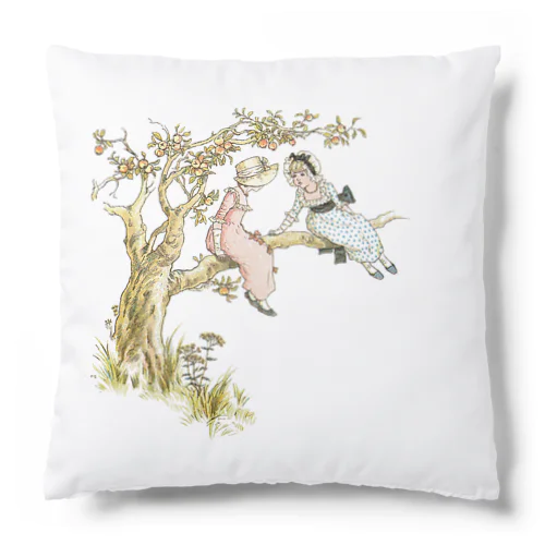 ケイト・グリーナウェイ "In a apple tree" Cushion