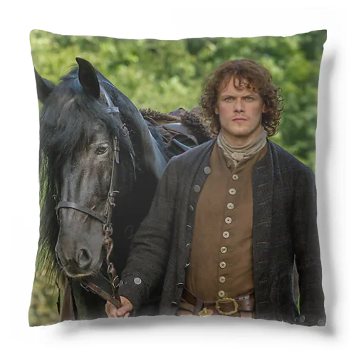 sam heughan scottish actor Cushion