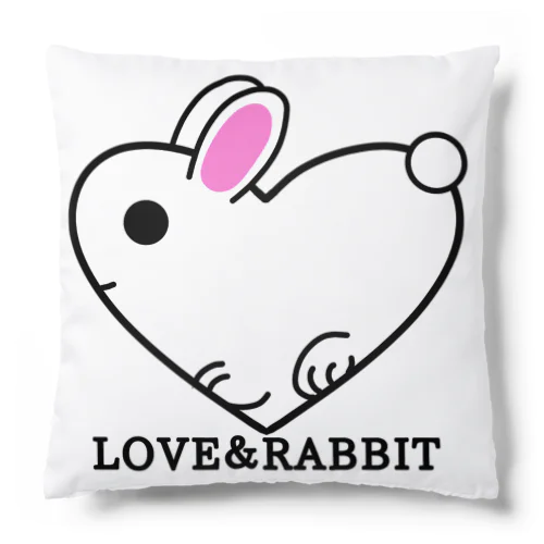 LOVE＆RABBIT クッション