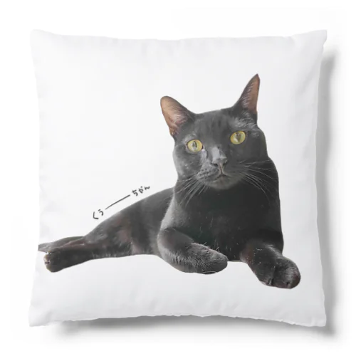 黒猫のくぅちゃん🐈‍⬛ Cushion