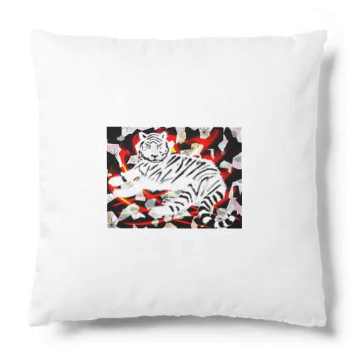 ホワイトタイガーくん Cushion