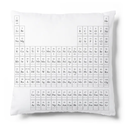 元素記号 Cushion