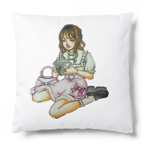 幸福な女 Cushion