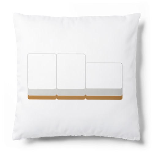 右から白ポン ( 麻雀グッズ ) Cushion