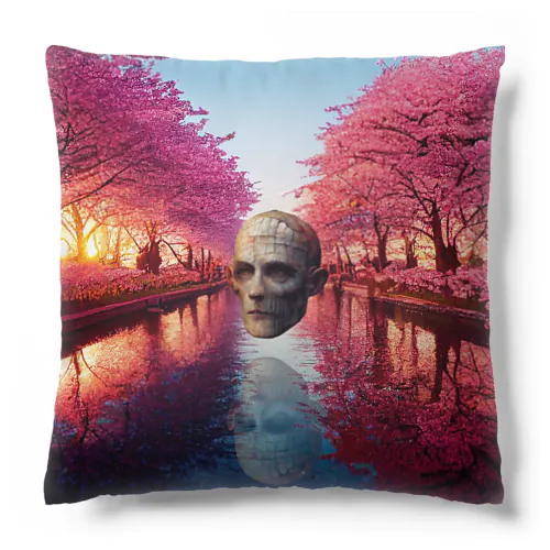 「千本桜禿げほーぷ」 Cushion