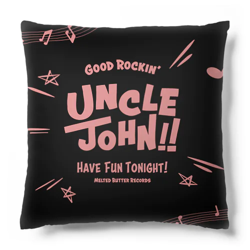 BLACK×PINK UNCLE JOHN クッション