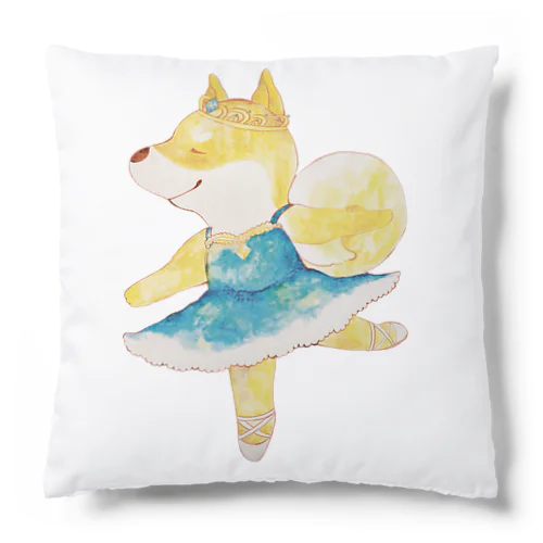 柴犬バレリーナ（ティアラ） Cushion