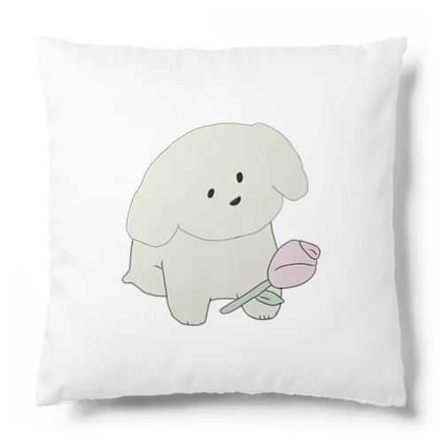 Roses and cute puppies ~ Cushion