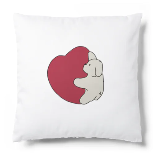 A loving puppy Cushion