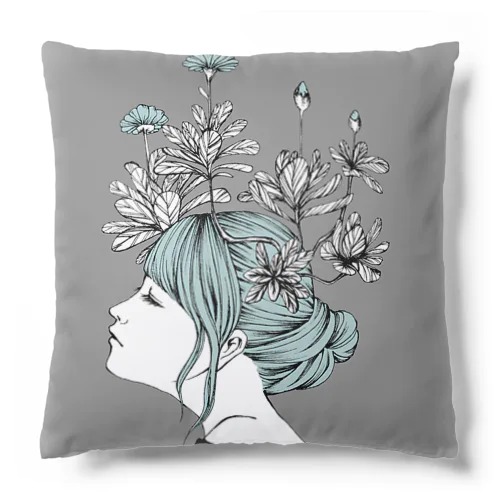 mint blue Cushion