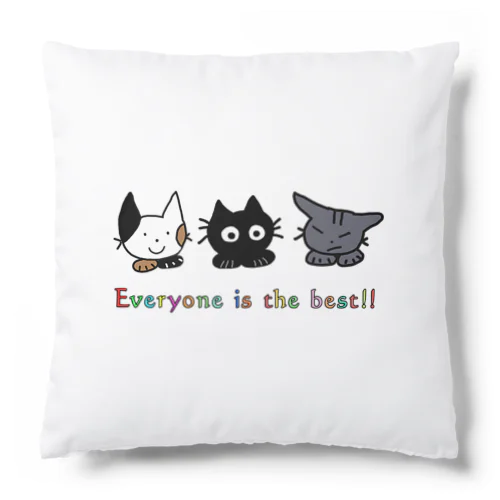 みんなサイコーにゃん♡ Cushion