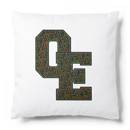 Outlow Edits monogram block logo Cushion