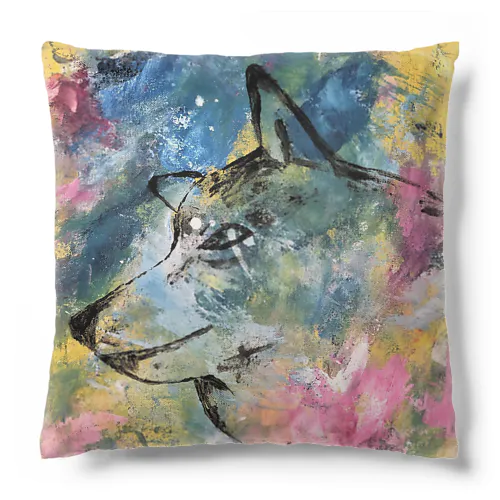 shibaholmes ムズ絵4 Cushion