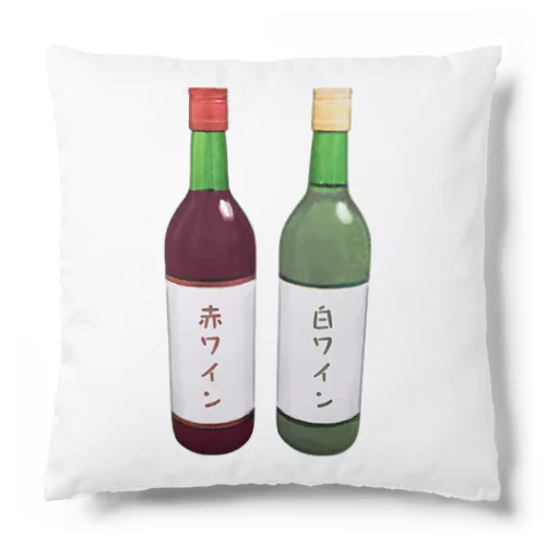 赤ワインと白ワイン_230302 Cushion