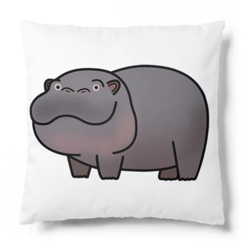 コビトカバさんに会いたいカバさん Cushion